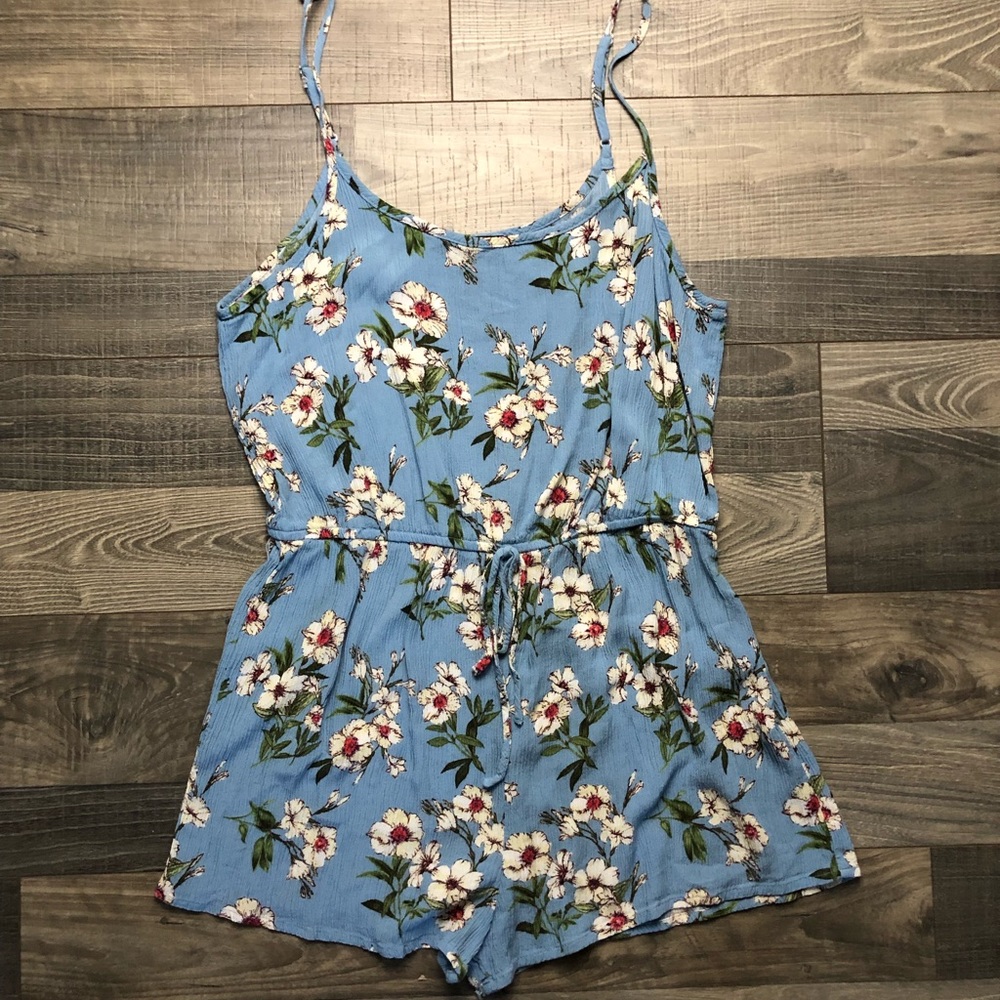 Forever 21, medium, floral romper